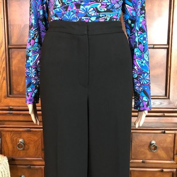 Anne Klein Provence Couture Baby Wide Leg Trouser - Picture 6 of 11